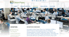 Desktop Screenshot of investor.gpreinc.com
